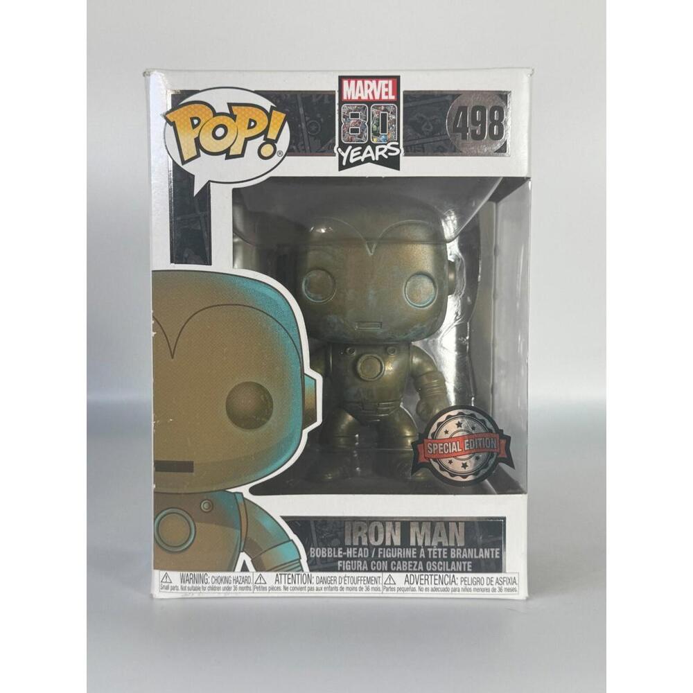 Funko Pop Marvel 80 Years Iron Man Target Exclusive #498(special edition)
